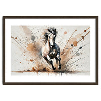 Galloping Horse Front View