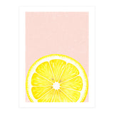 Lemon Slice, Fresh Citrus Kitchen Summer Art (Print Only) thumbnail