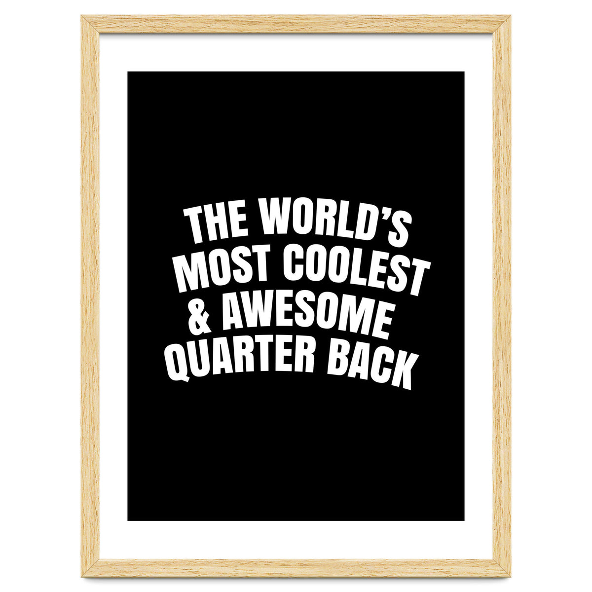 world's most coolest and awesome quarter back