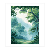 Misty Forest Canopy (Print Only) thumbnail