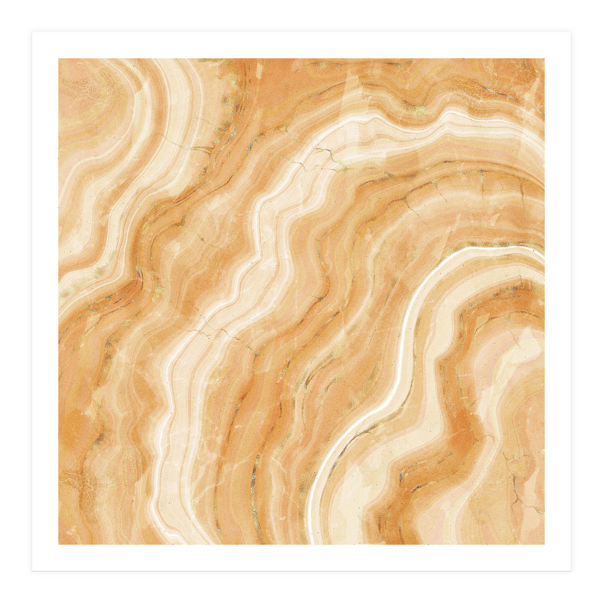Golden Agate Texture 01 (Print Only)