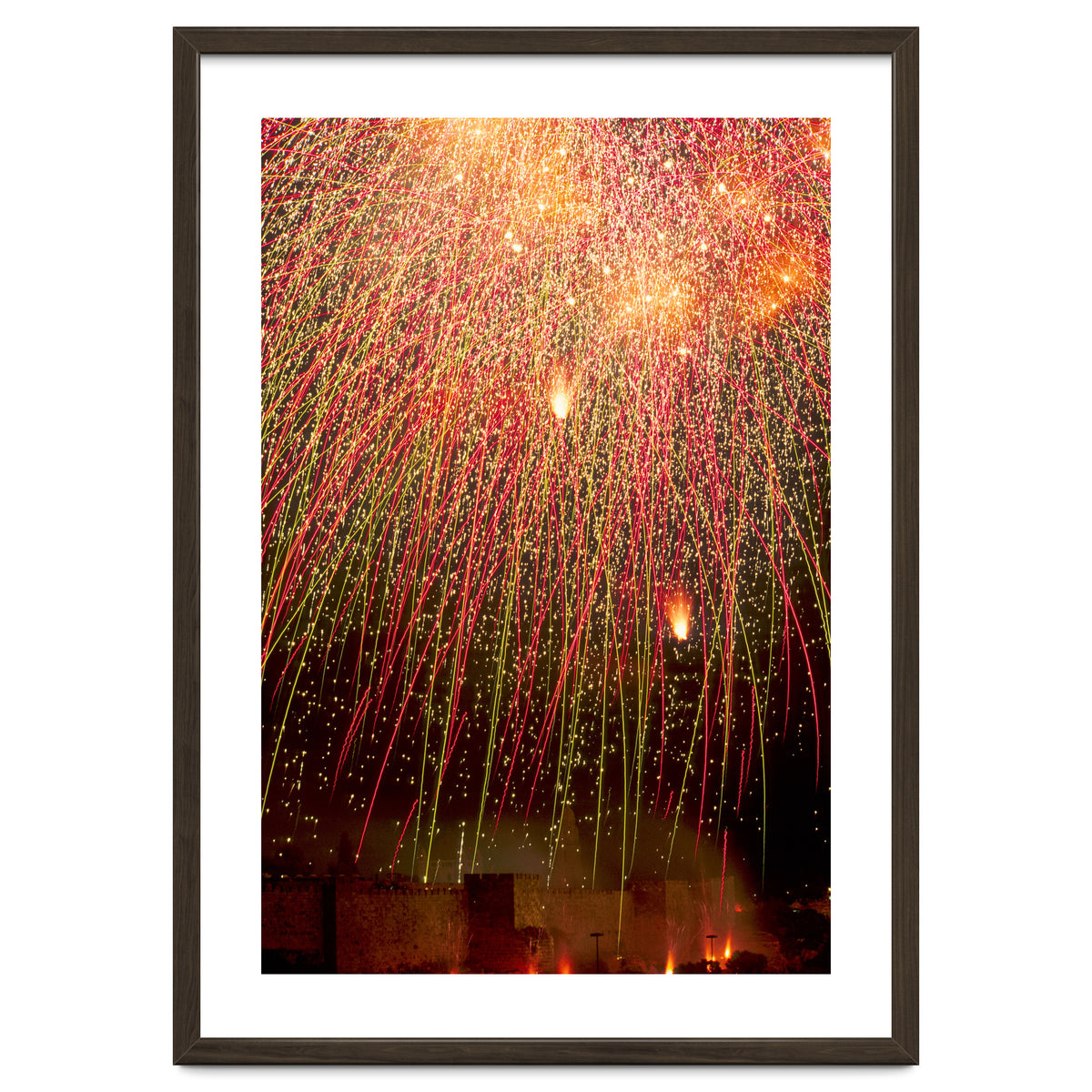 Fireworks over Jerusalem II