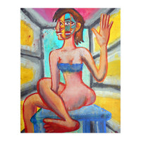 Mujer En La Silla 7 (Print Only)