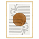 BROWN MINIMALIST MOON thumbnail