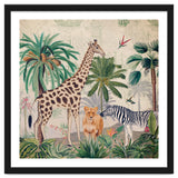 Vintage Fantasy African Animals Safari thumbnail