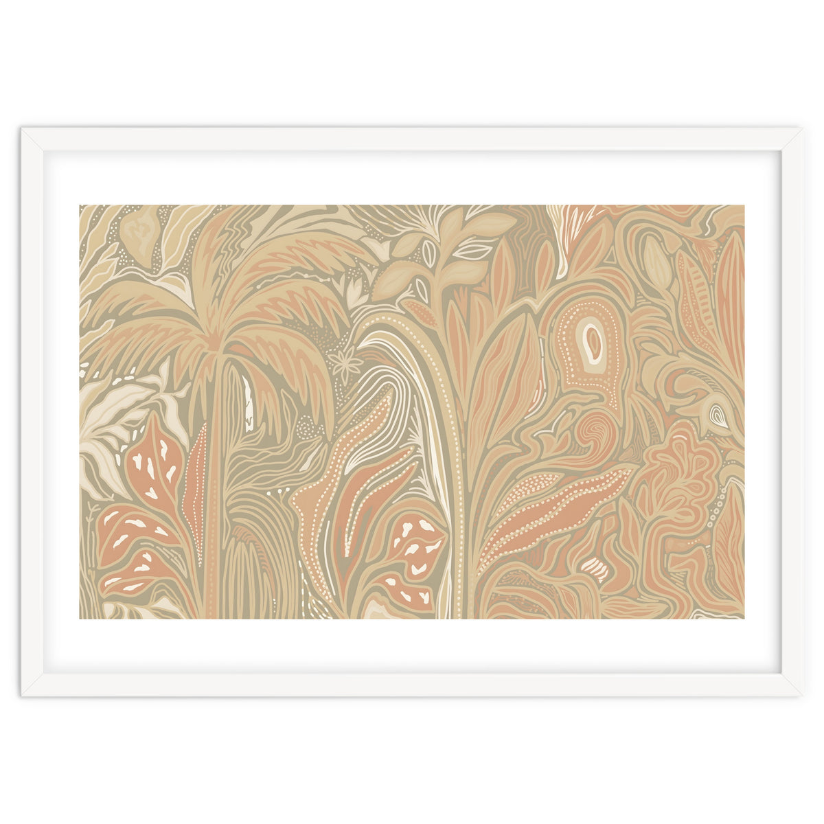 Palmae Mysticae Biege Rustic