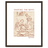 Sharing The News – Eugene De Blaas thumbnail
