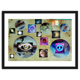 Cosmos Planet Invert Collage Universe Design thumbnail
