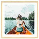 Row Your Own Boat | Woman Empowerment Confidence Painting | Positive Growth Mindset Boho Adventure thumbnail