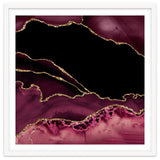 Burgundy & Gold Agate Texture 14 thumbnail