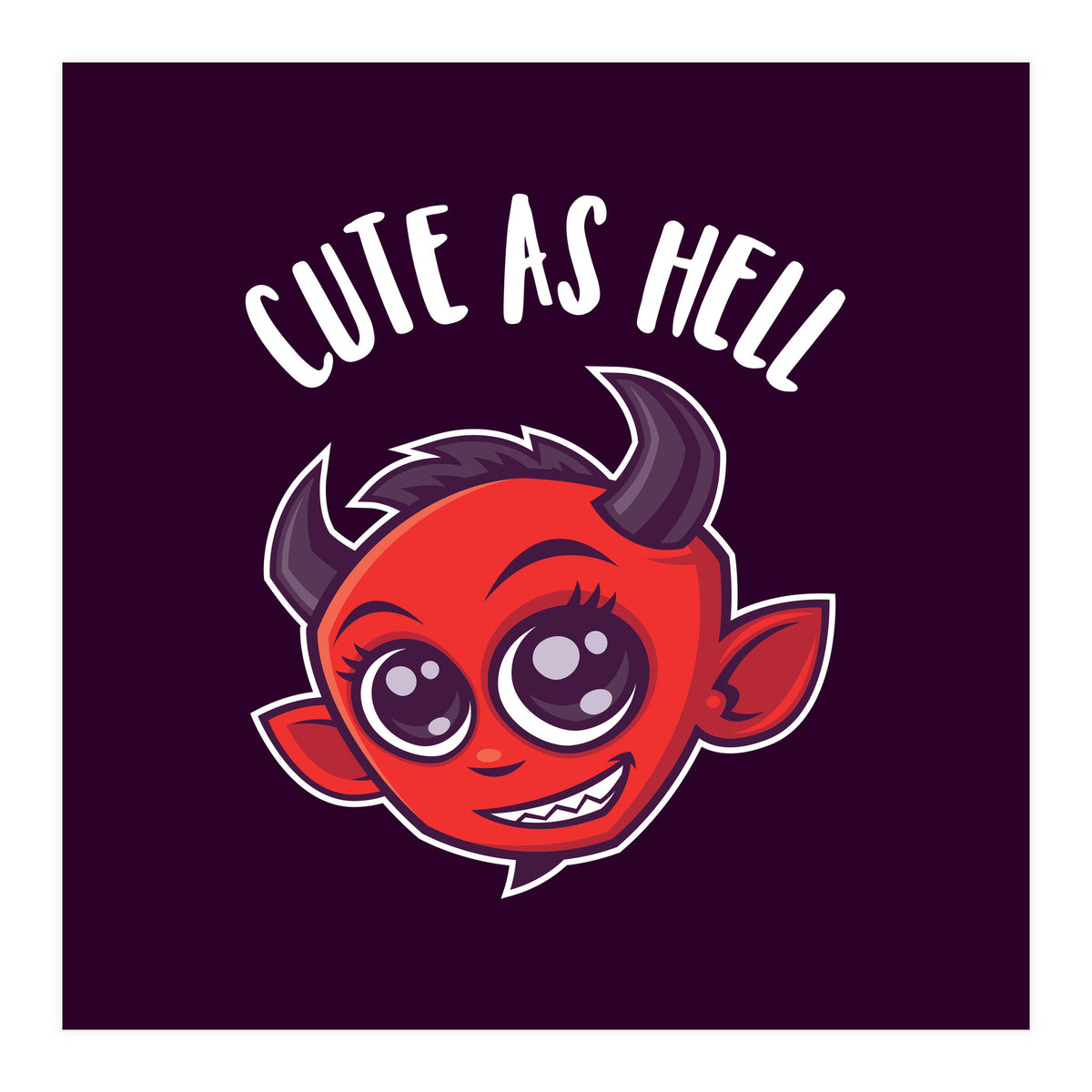 Cute as Hell Devil (Print Only)