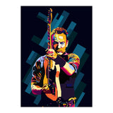 Bruce Springsteen Style WPAP (Print Only) thumbnail