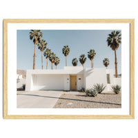 Palm Springs Modernist Home, Mid-Century Architecture Photography, Desert Minimalism