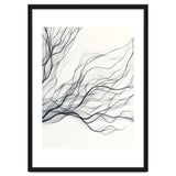 Abstract Black Branching Lines Flowing thumbnail