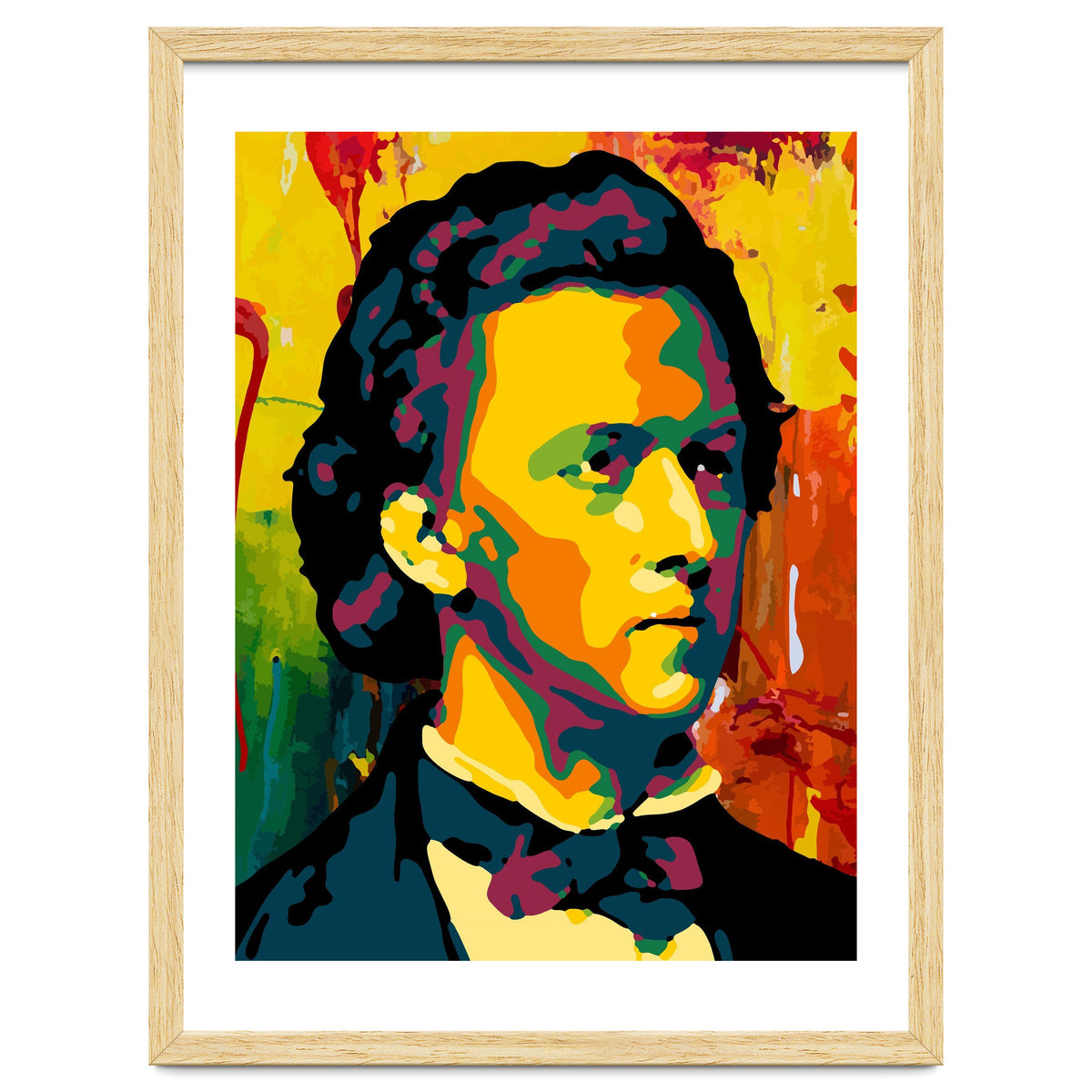 Frederic Chopin Abstract Art