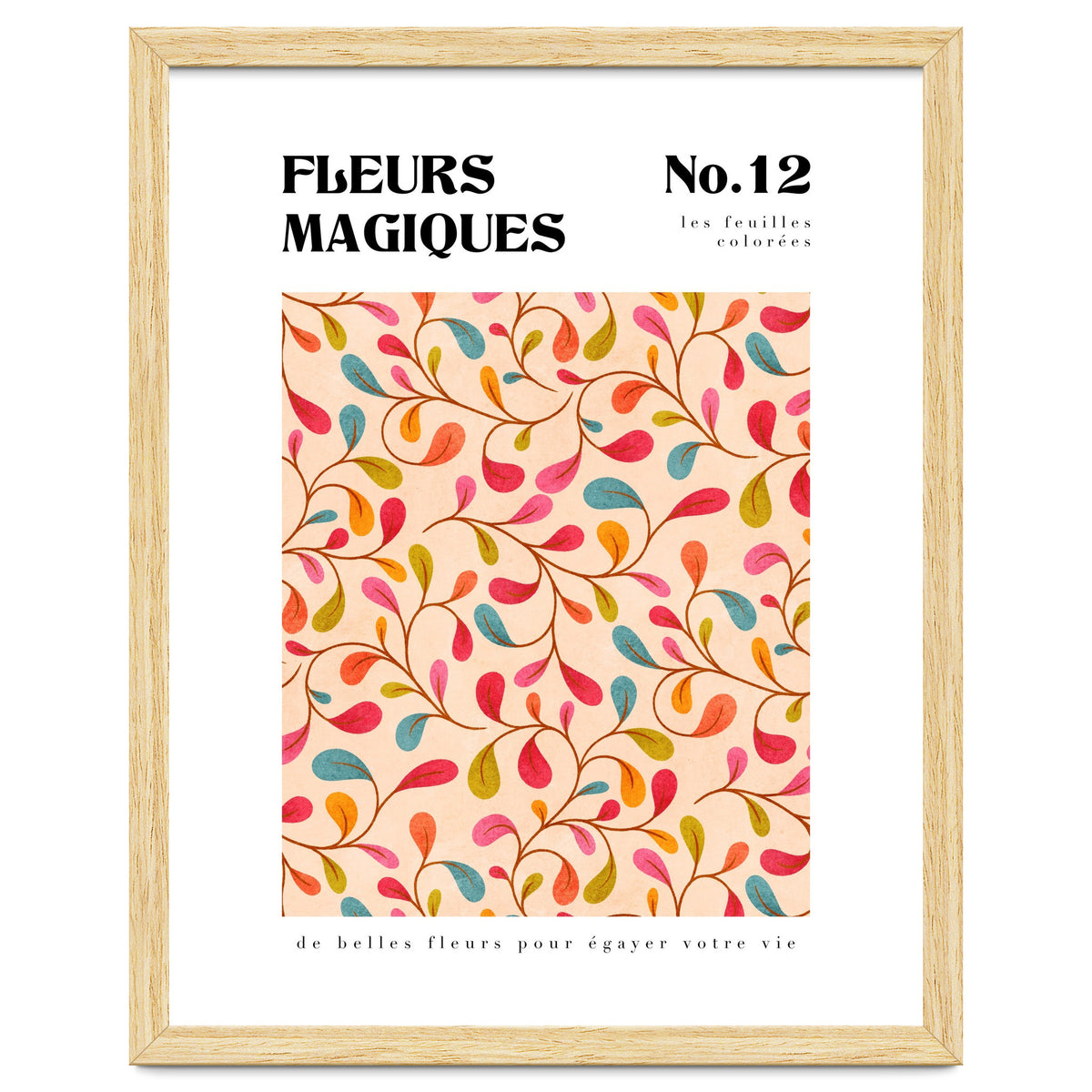 Magical Flowers No.12 Coloured Leaves