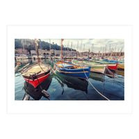 Harbor In Nice (Print Only)