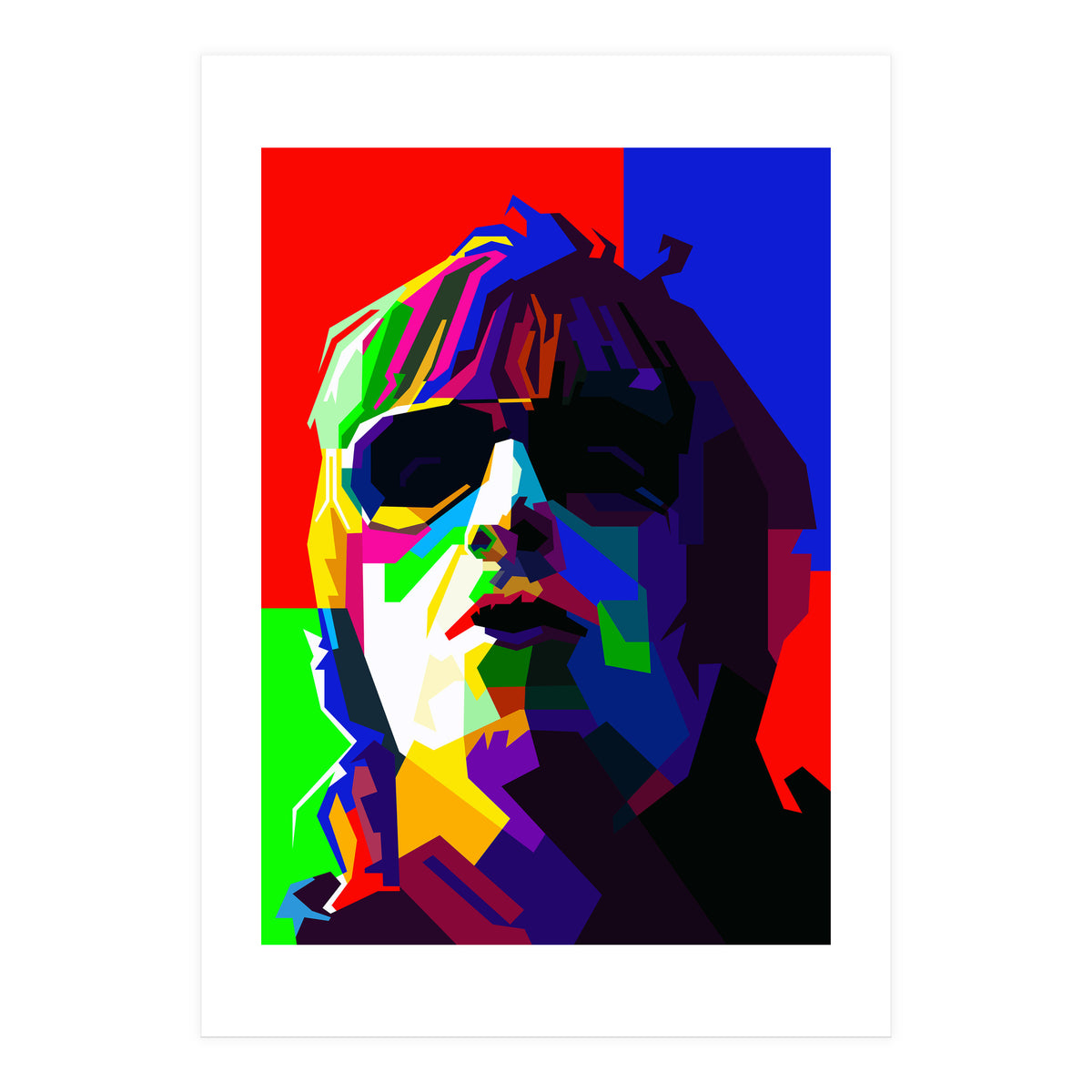 Liam Galagher OASIS Singer Pop Art WPAP (Print Only)