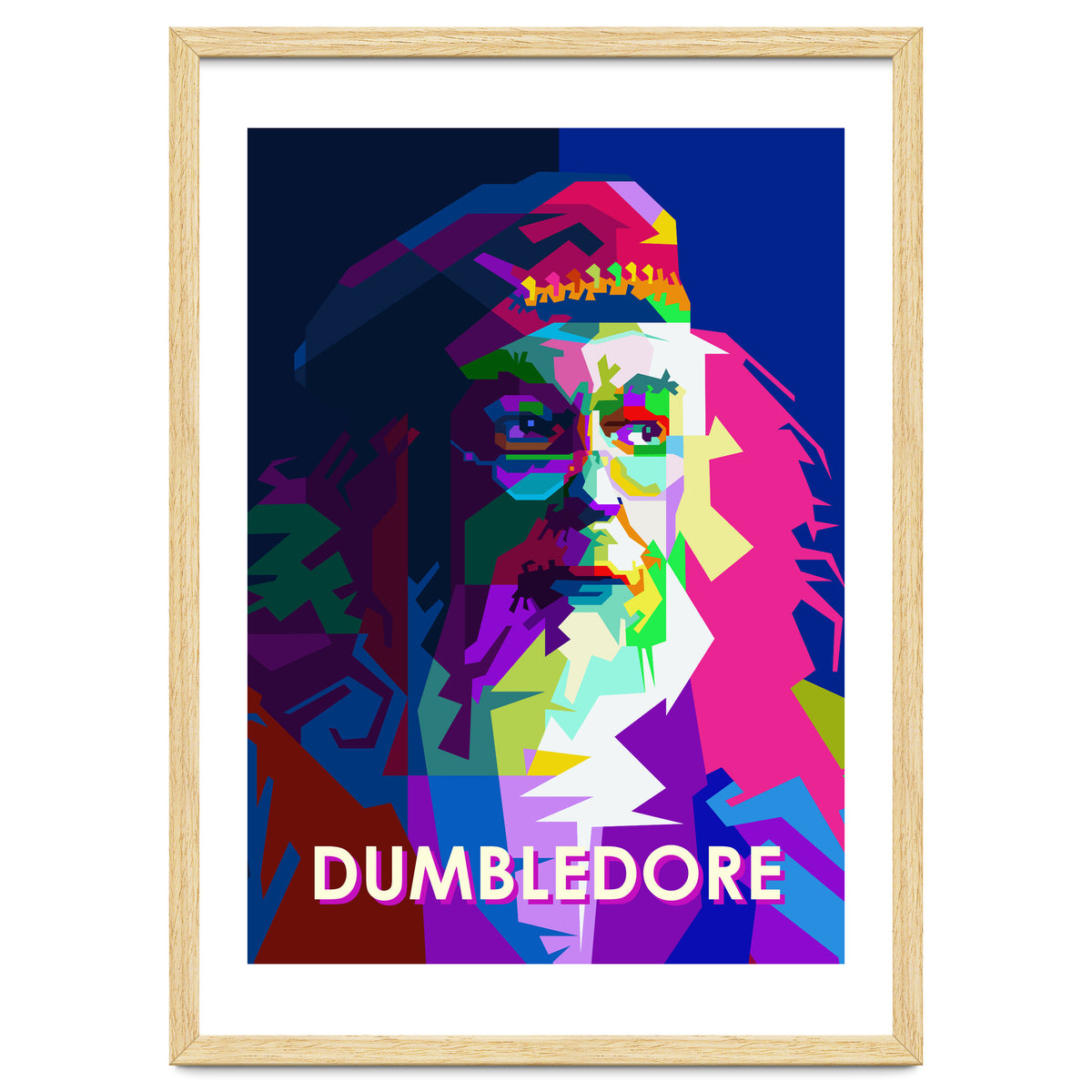 Albus Dumbledore In Pop Art WPAP