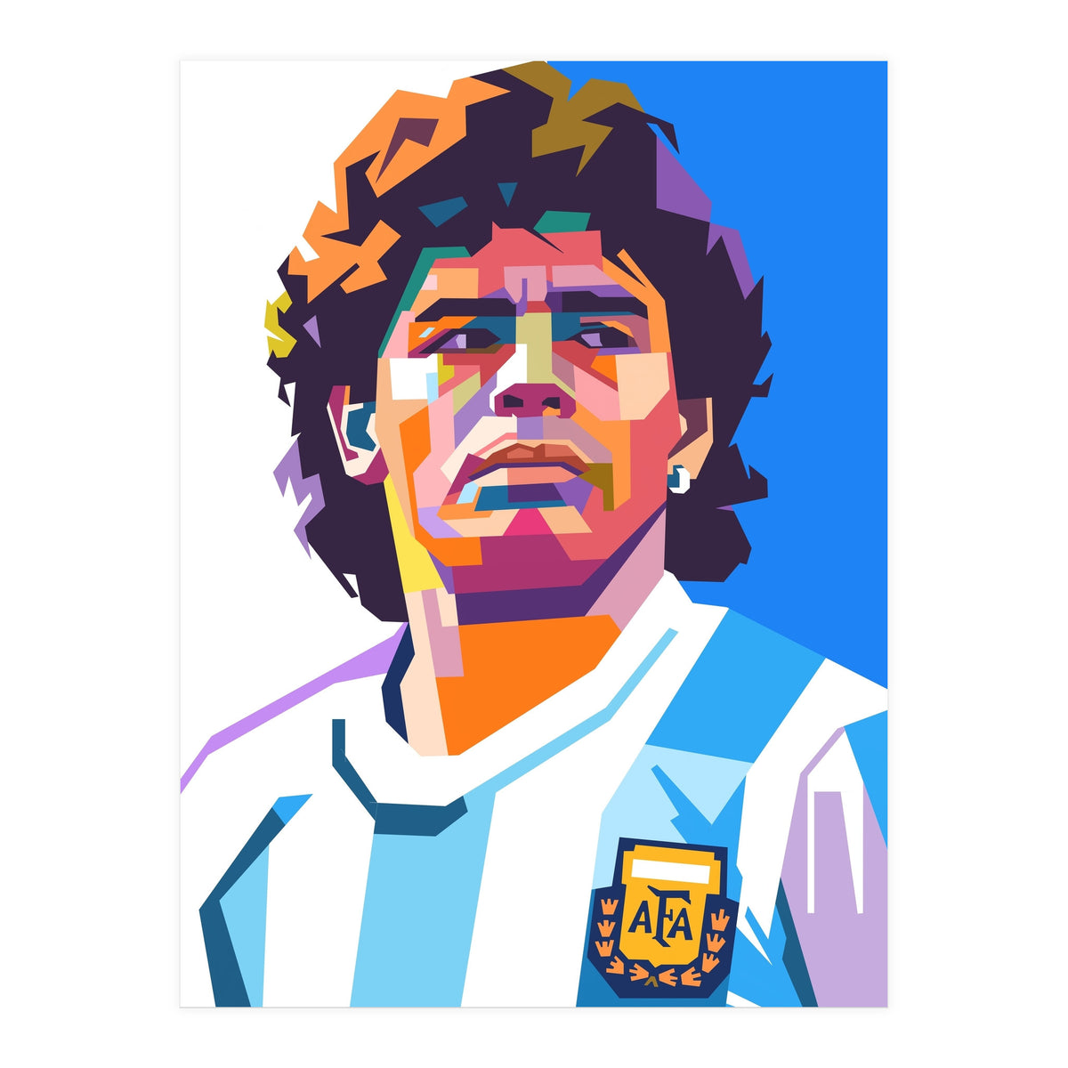 Diego Armando Maradona (Print Only)