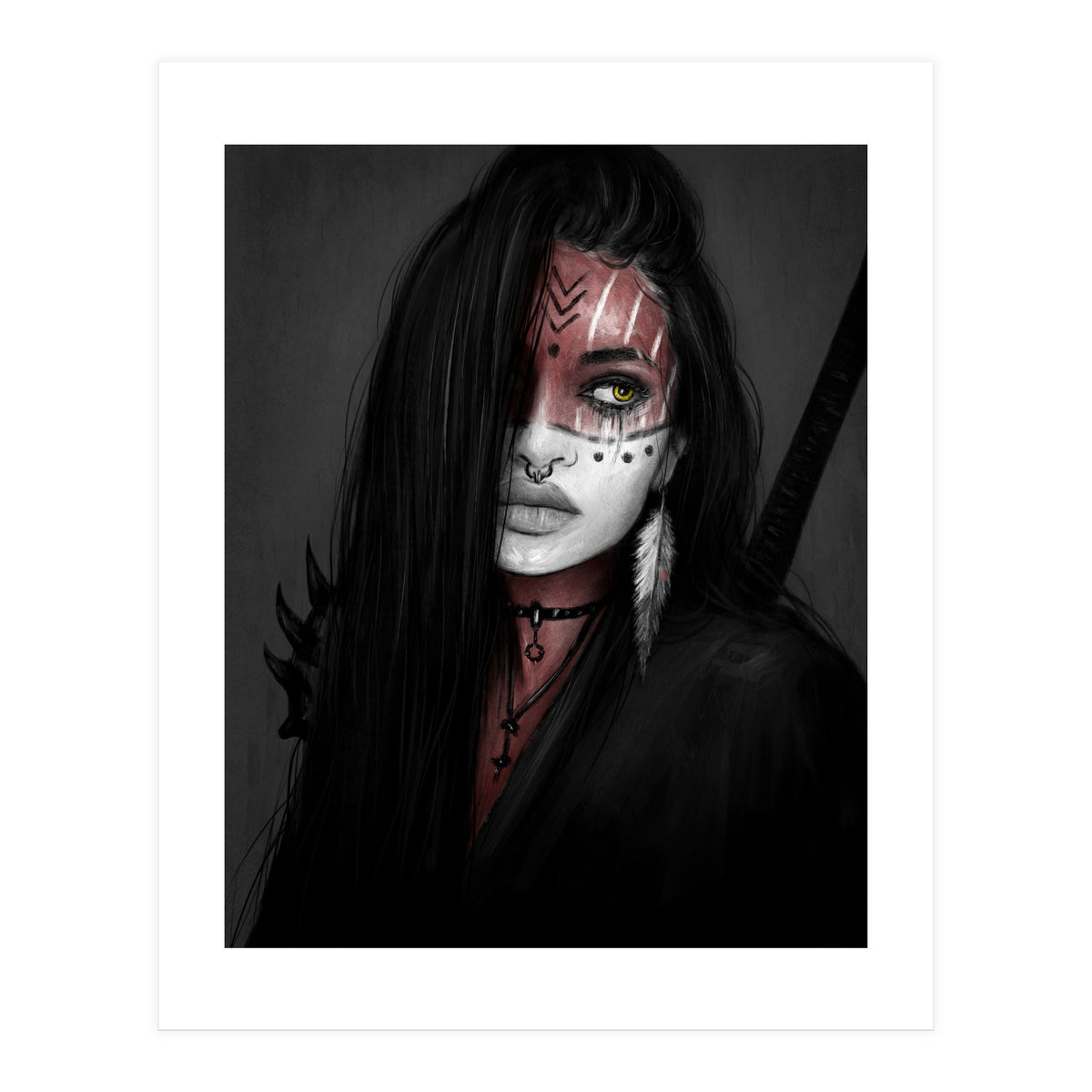 Dressed In Black (Print Only)