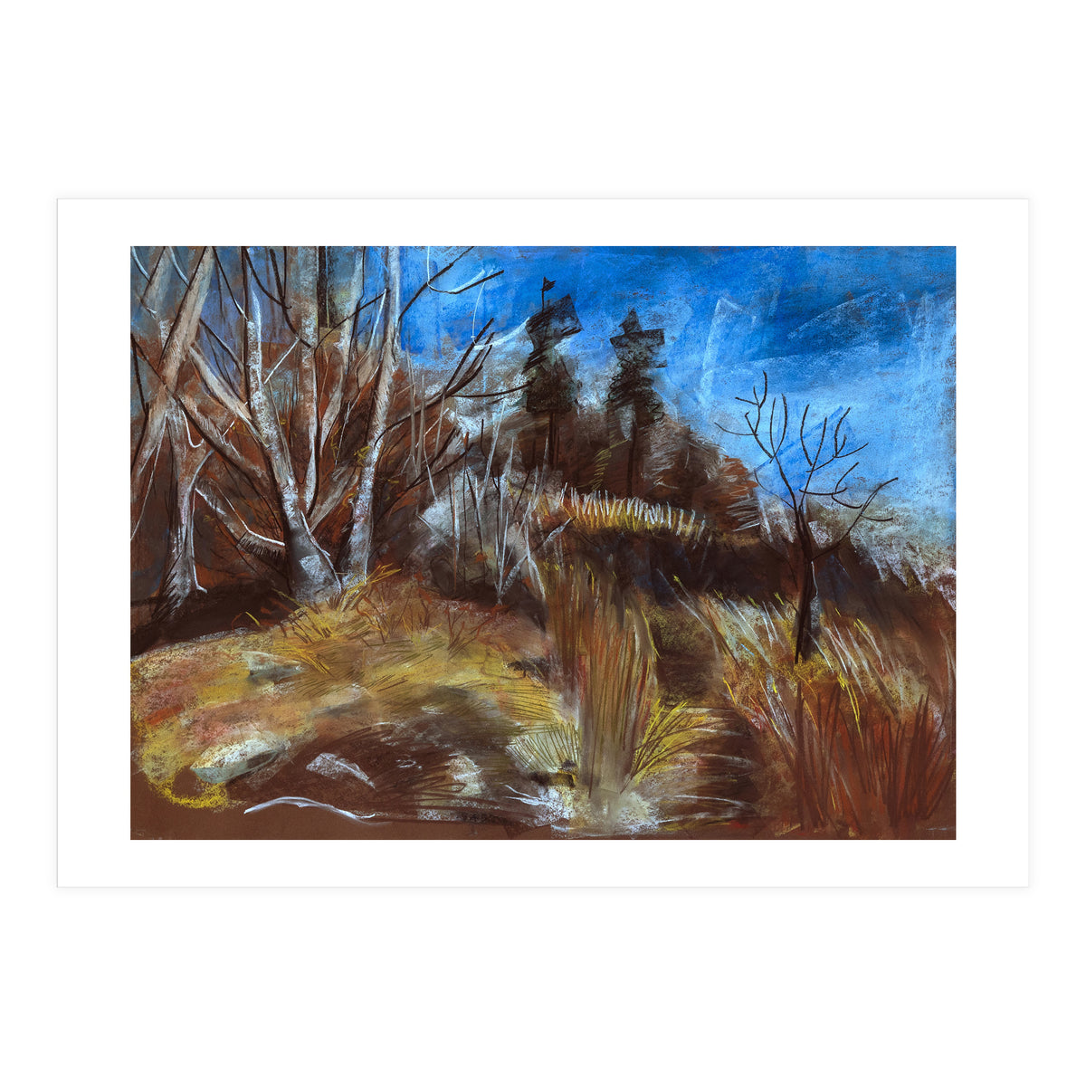 Autumn meadows (Print Only)