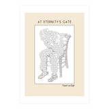 At Eternity’s Gate Vincent Van Gogh – Ascii Art (Print Only) thumbnail
