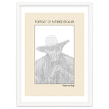 Portrait Of Patience Escalier Vincent Van Gogh Ascii Art thumbnail