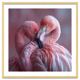 Cute Two Pink Flamingos thumbnail