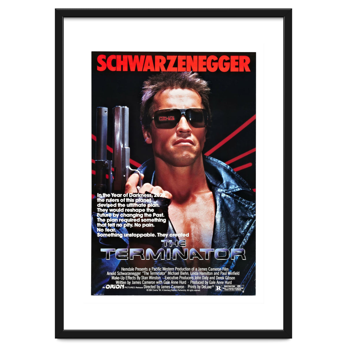 THE TERMINATOR (1984), directed by JAMES CAMERON.