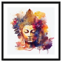Lotus Bloom Buddha Portrait