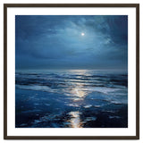 Midnight Blue Moonlit Seascape thumbnail