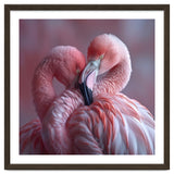 Cute Two Pink Flamingos thumbnail