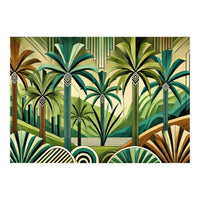 Tropical Art Deco Oasis (Print Only)