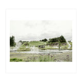 A natural hot spring bath - Iceland  (Print Only) thumbnail