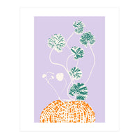 Plant based happyness Ajuga still life (Print Only)