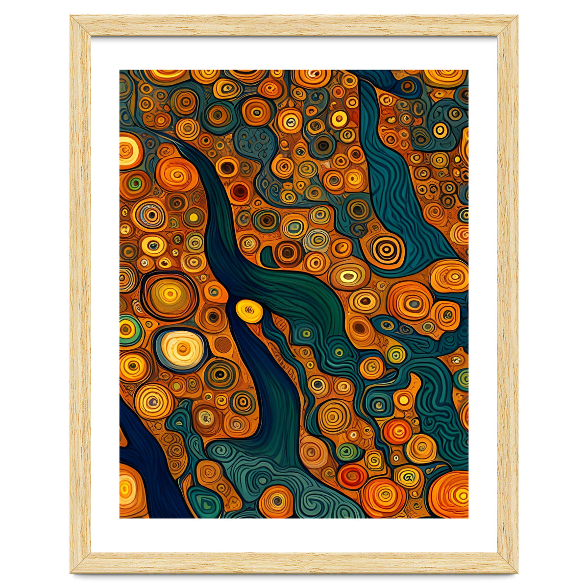 Artificial Masterworks - Klimt van Gogh