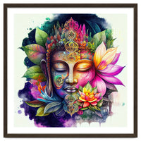 Floral Awakening Buddha