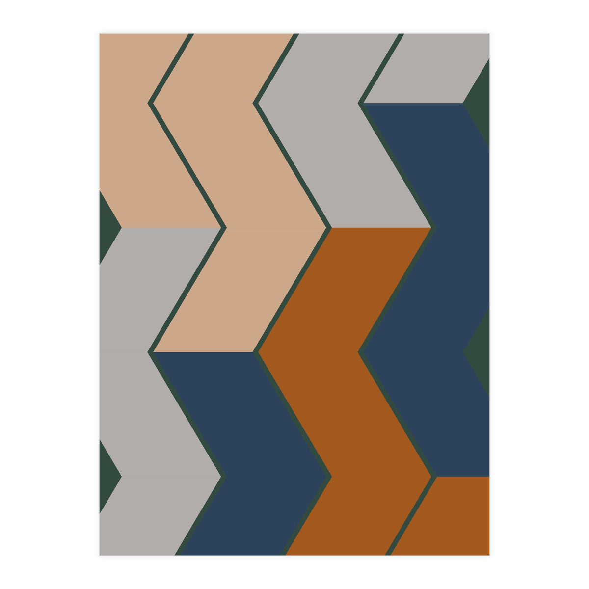 Modern Fall Winter  (Print Only)