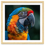 Close Up Of A Colorful Macaw Parrot thumbnail