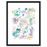 Abstract Watercolor Summer Flowers II thumbnail
