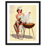 Hot Pinup Barbecue Girl thumbnail