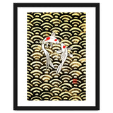 2 Koi In Wood thumbnail