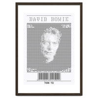 Receipt Art David Bowie Quotes