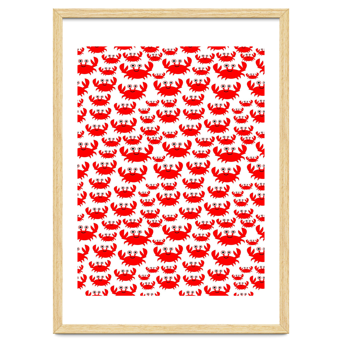 Red Crab Pattern