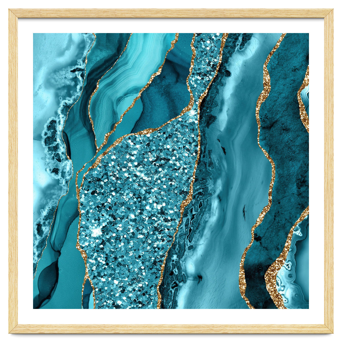 Agate Glitter Ocean Texture 11