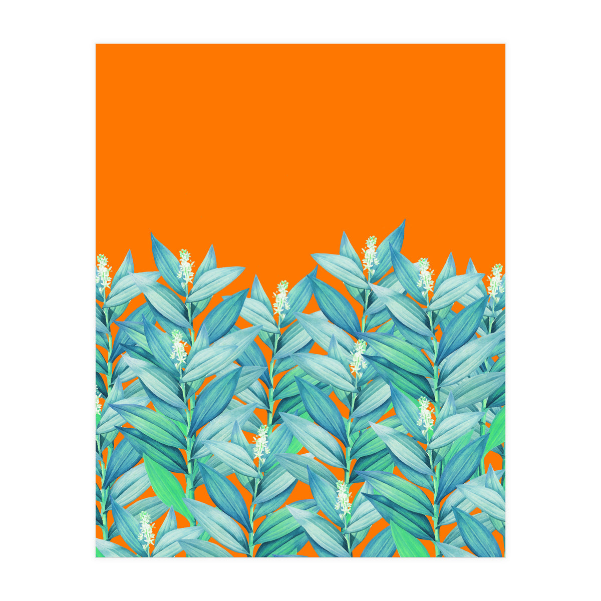 Nevertheless #Botanical Watercolor Illustration + Digital Art (Print Only)