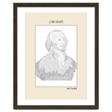 John Adams – John Trumbull (ascii Art) thumbnail