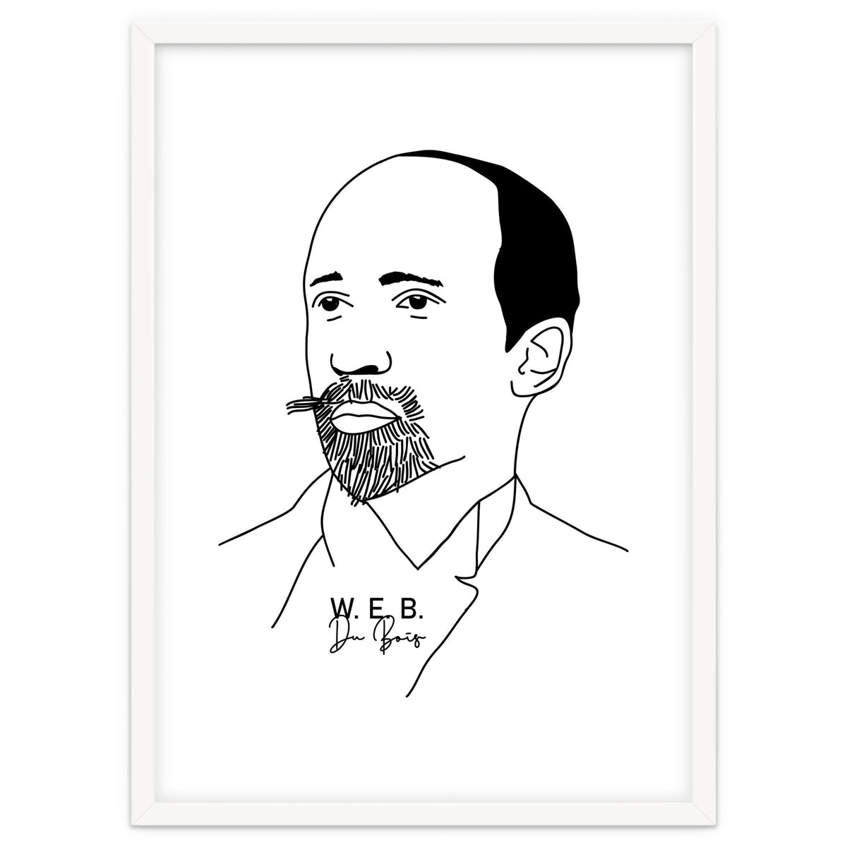 W. E. B. Du Bois Pan-Africanist Civil Rights Activist.
