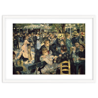 'Dance at Le moulin de la Galette', 1876, Oil on canvas, 131 x 175 cm.